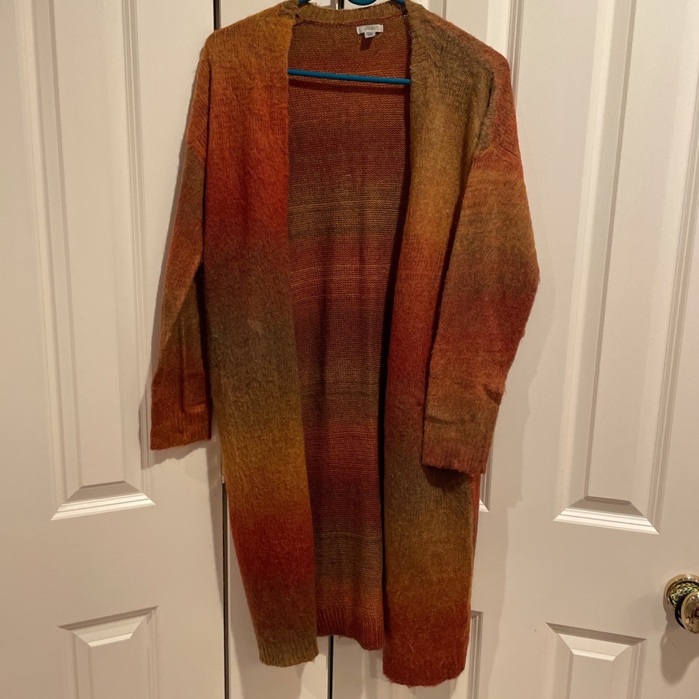 Urban Outfitters long textured ombré cardigan